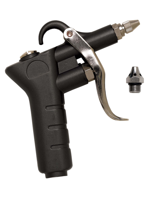 Legering Blaaspistool Met Conische En Veiligheidsmondstukken